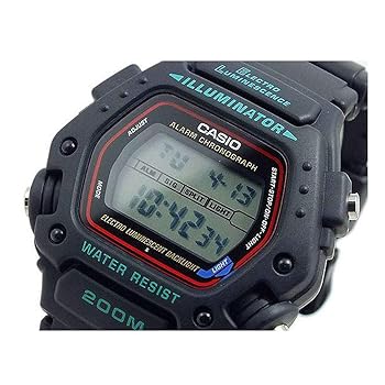 Amazon.co.jp: Casio Mens Multi Function Digital Black Resin